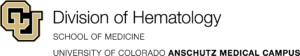 CU Division of Hematology Logo